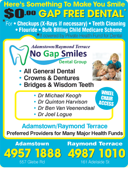 Adamstown/Raymond Terrace No Gap Smiles - Dentists Hobart 5