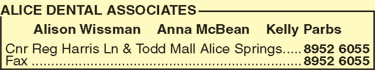 Alice Dental Associates - Dentists Hobart 1