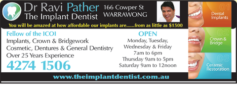 Pather Ravi Dr - Dentists Hobart 4