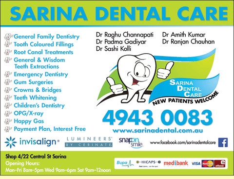 Sarina Dental Care - Dentists Hobart 1